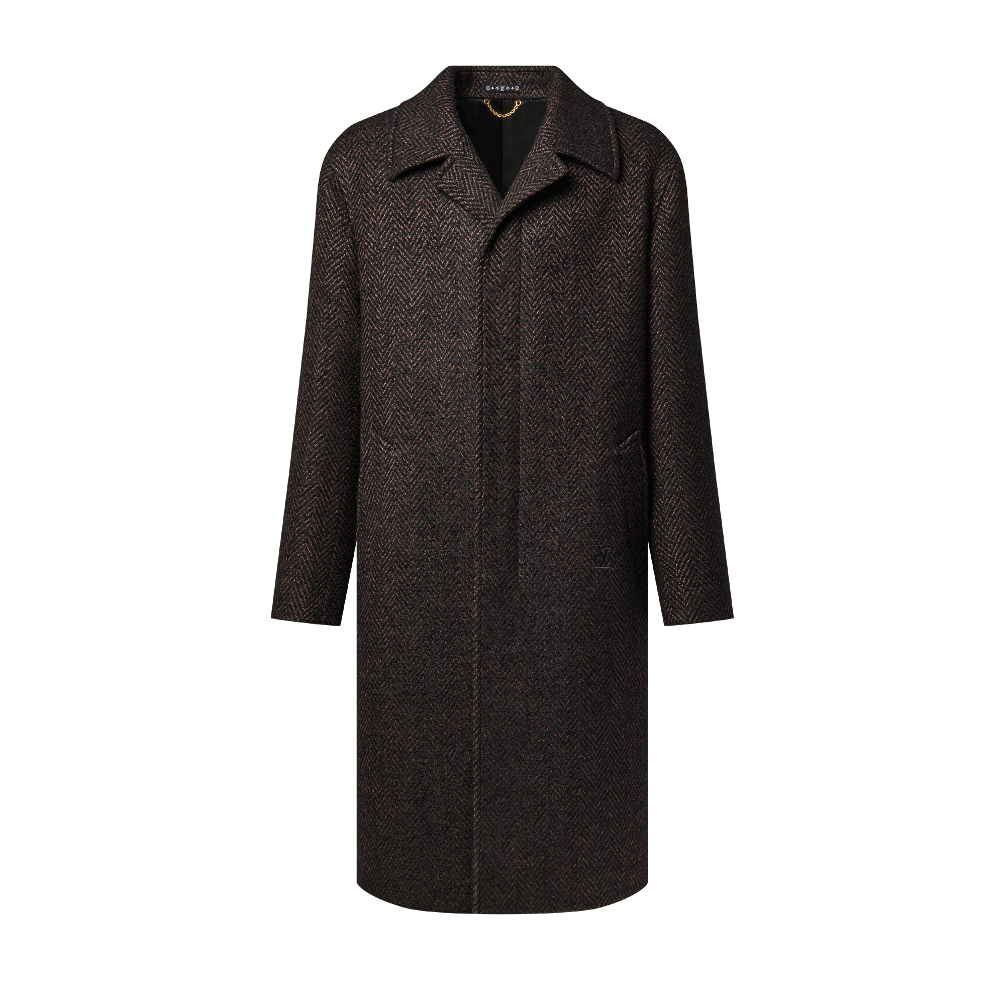 Herringbone Relaxed Coat - Ready-to-Wear 1AJBHS | LOUIS VUITTON